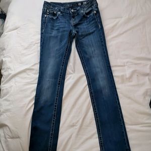 straight leg jeans
